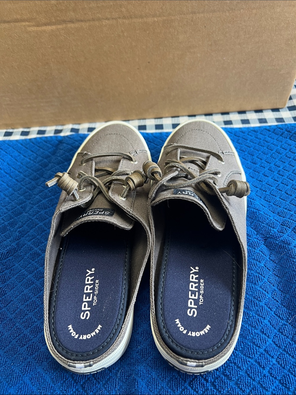 Sperry Women's Crest Vibe Mule- Gray - Picture 3 of 5